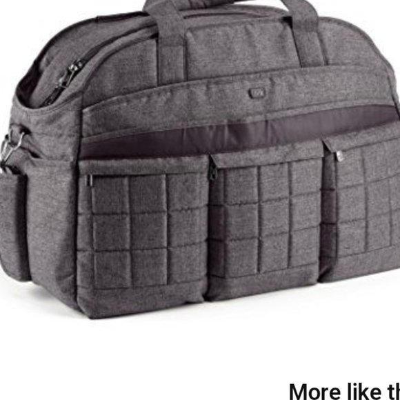 Gray Large Lug Airbus Weekender Bag - Picture 2 of 10